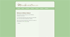 Desktop Screenshot of melissasspecialtycakes.com